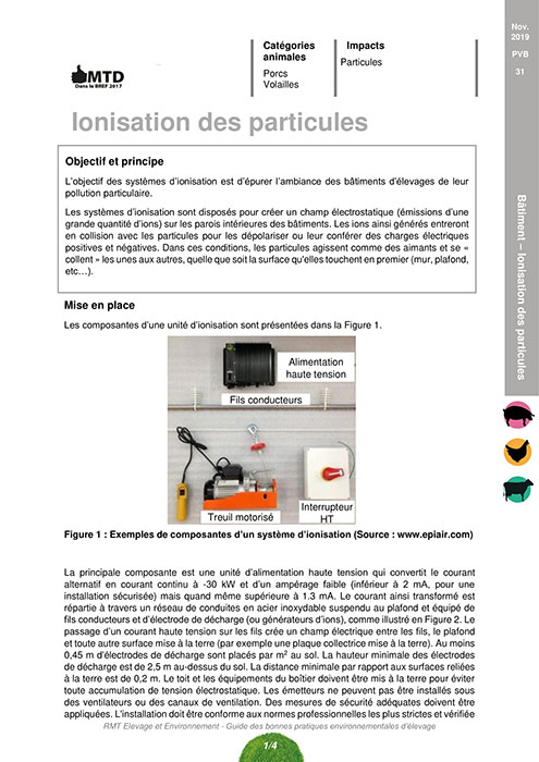 ionisation des particules